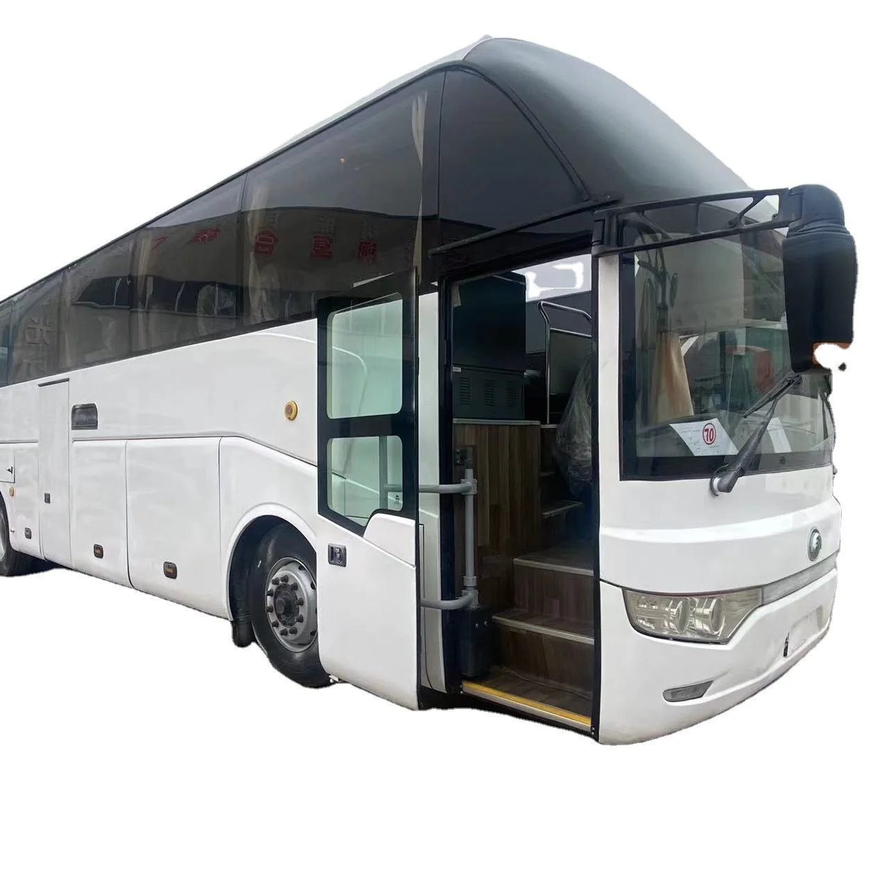 Used coach Bus ZK6122 12m 47 Seater Front Engine Buses with Toilet for Sale
